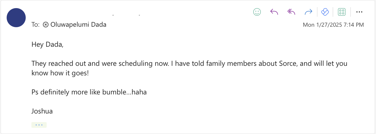 User Feedback